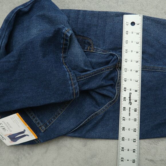 Seven7 Jeans Women's Size 12 Blue High-Rise 90's Straight Denim 29" Inseam NWT - Picture 6 of 16